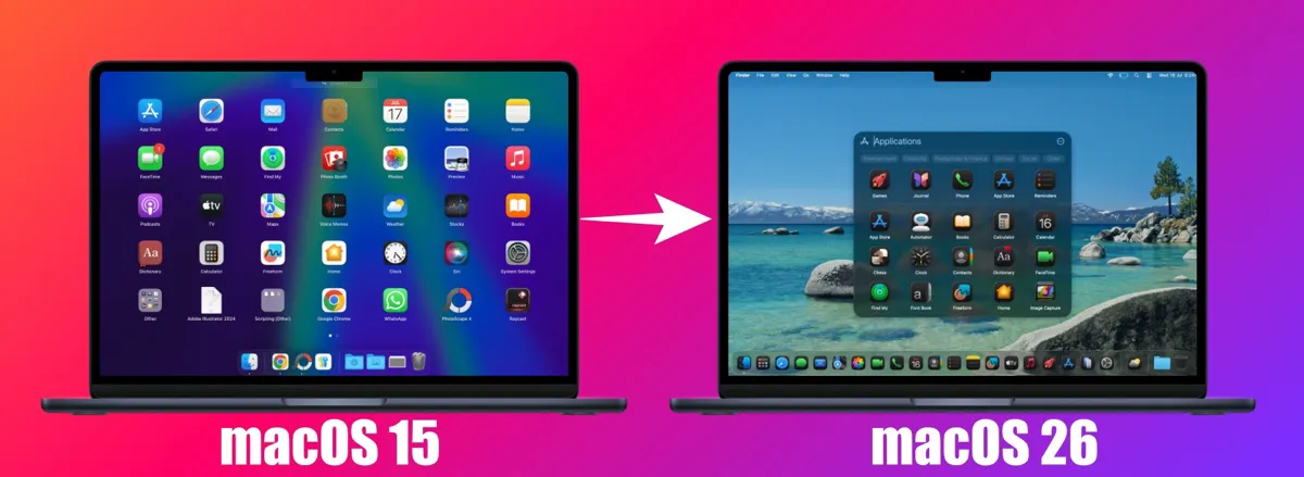 macOS Tahoe'da Launchpad'in Yerine Apps