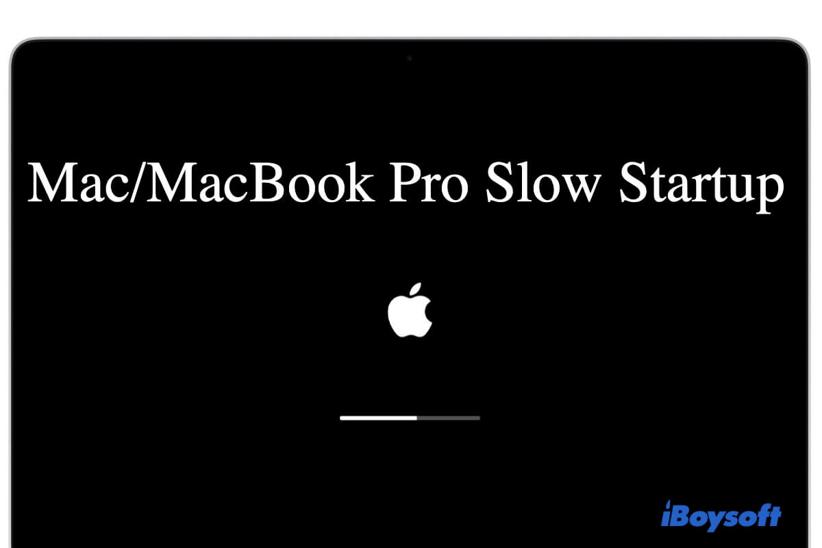 slow Mac startup