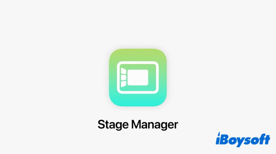 Stage Manager on Mac