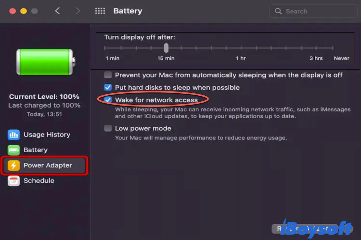 stop MacBook from constantly waking up