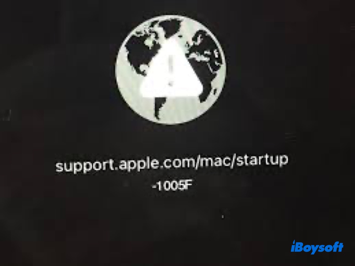support apple com mac startup folder 1005F