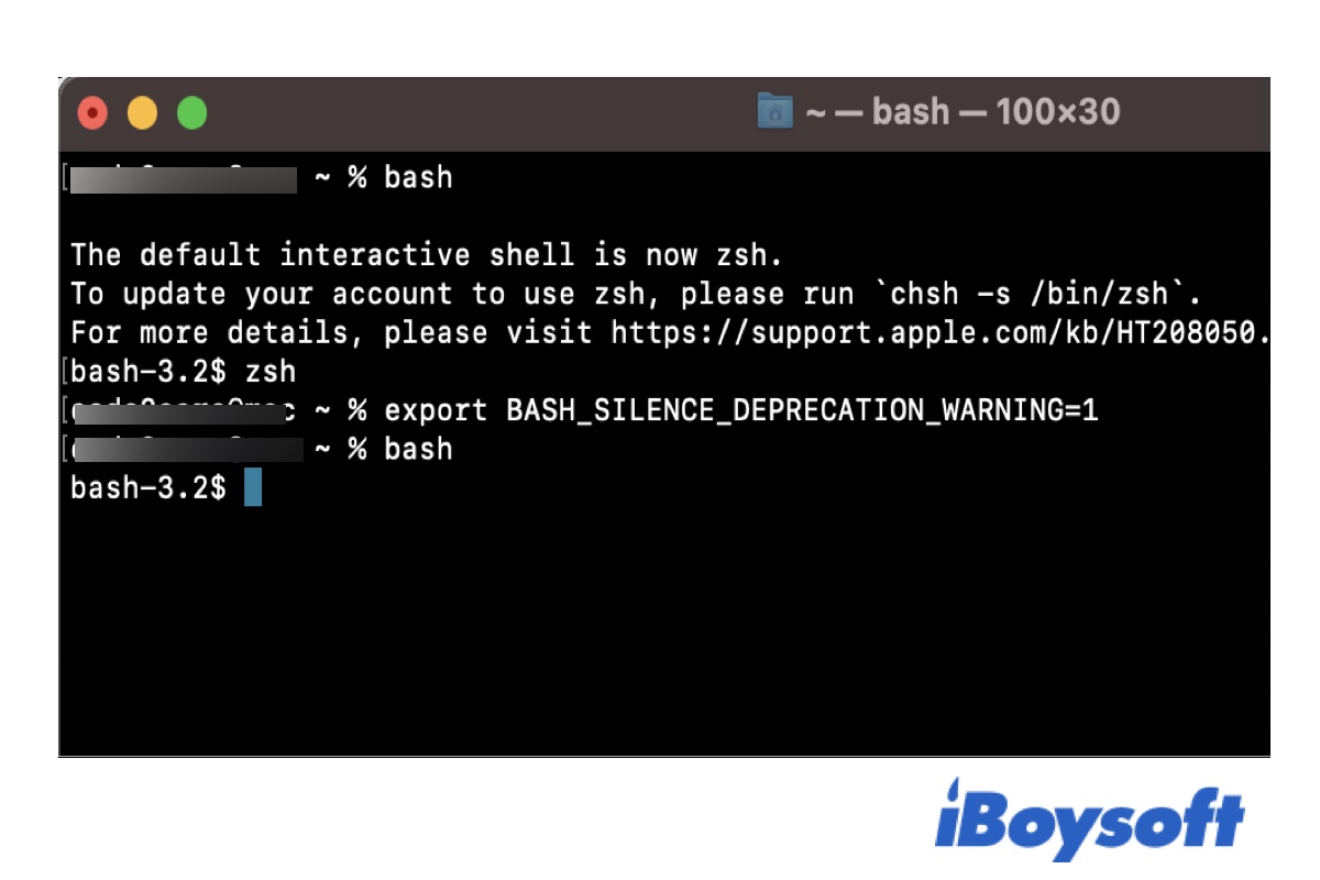 zsh bad assignment export mac