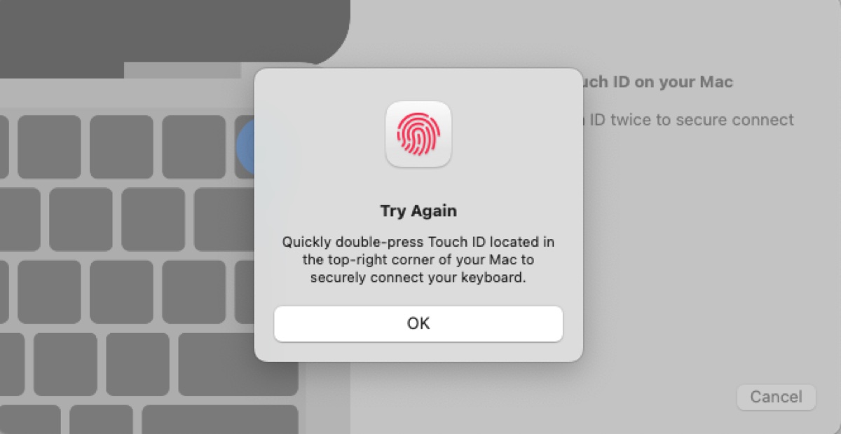 Touch ID not working on macOS Sequoia