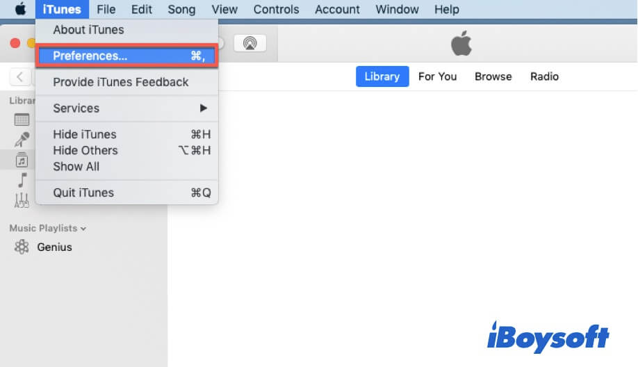 How to Transfer iTunes Library from a Mac to a New Computer