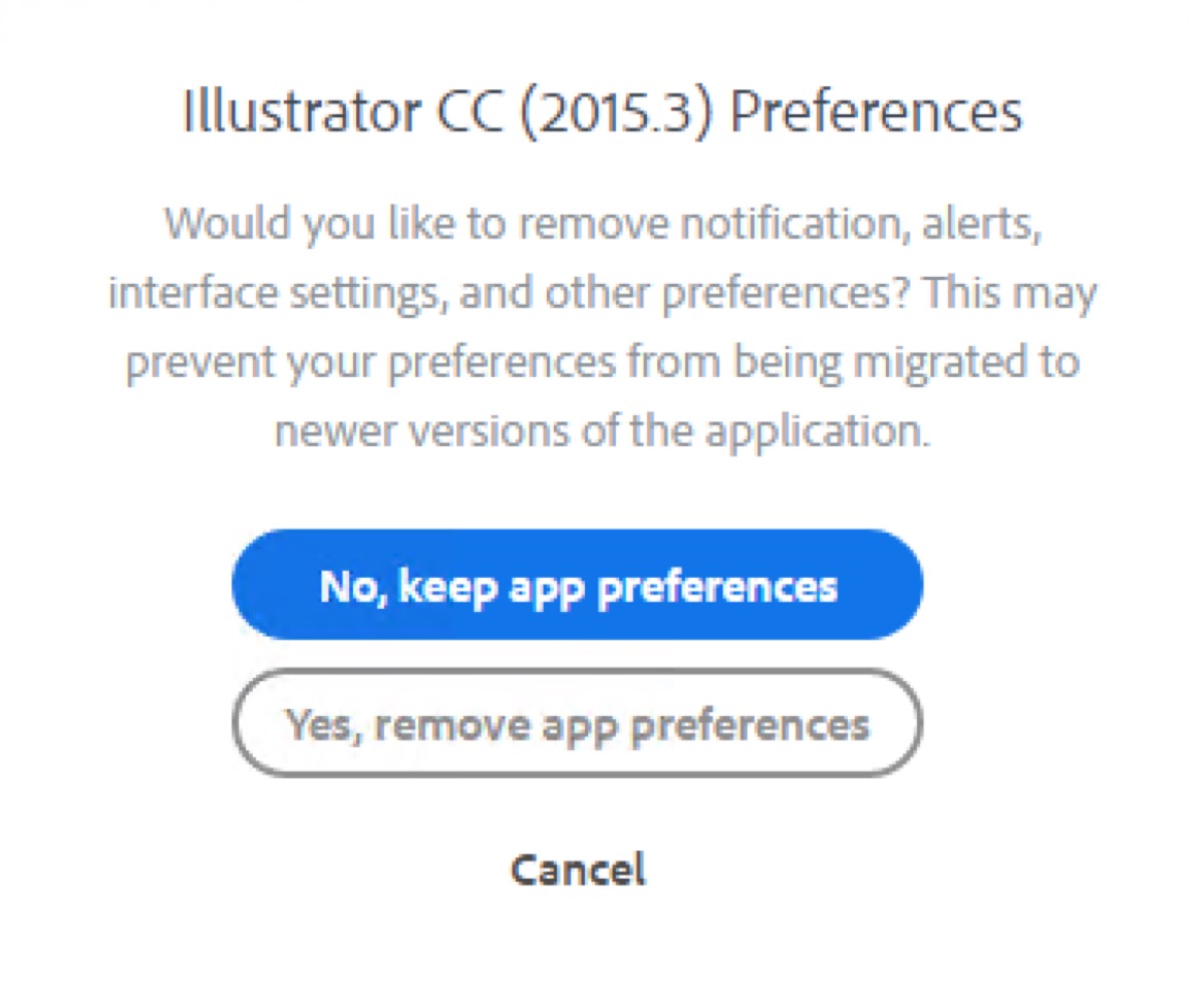 Remove all apps from Adobe Creative Cloud