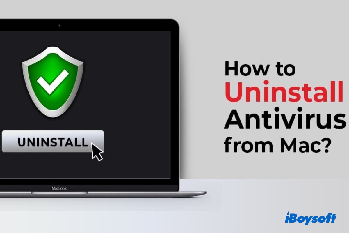 how to uninstall antivirus on mac