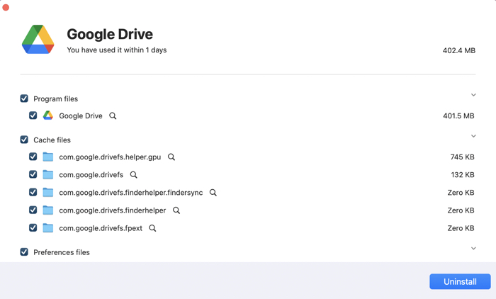 How to completely uninstall Google Drive on Mac