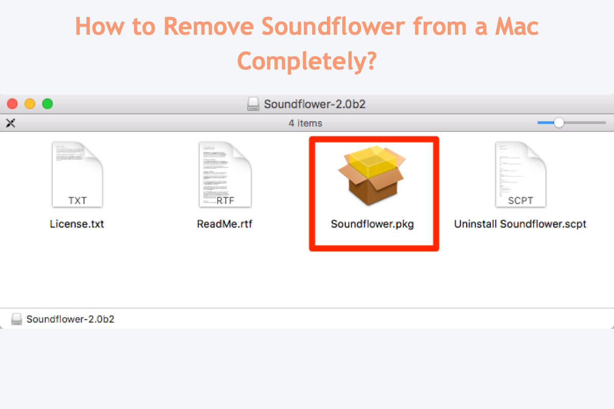 cómo desinstalar Soundflower completamente de una Mac