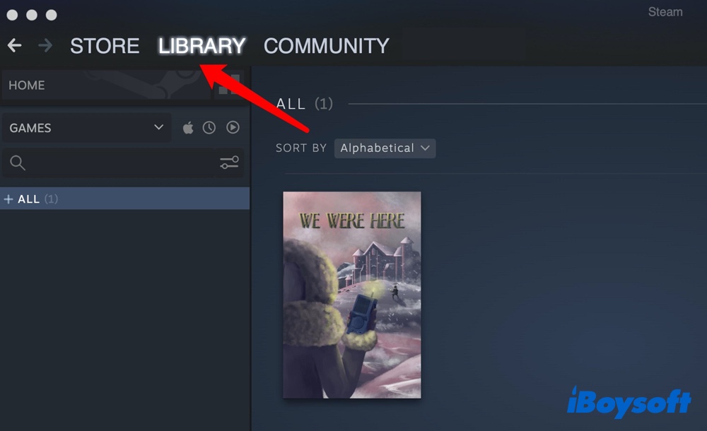 Bibliothèque Steam 