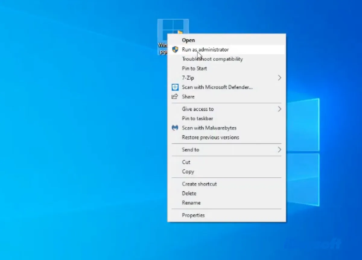 Executar Assistente de Atualização do Windows 10