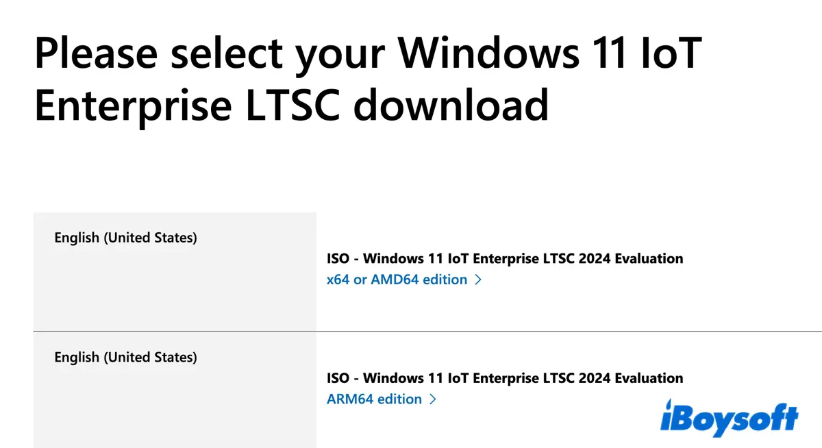 Windows 11 LTSC ISO download