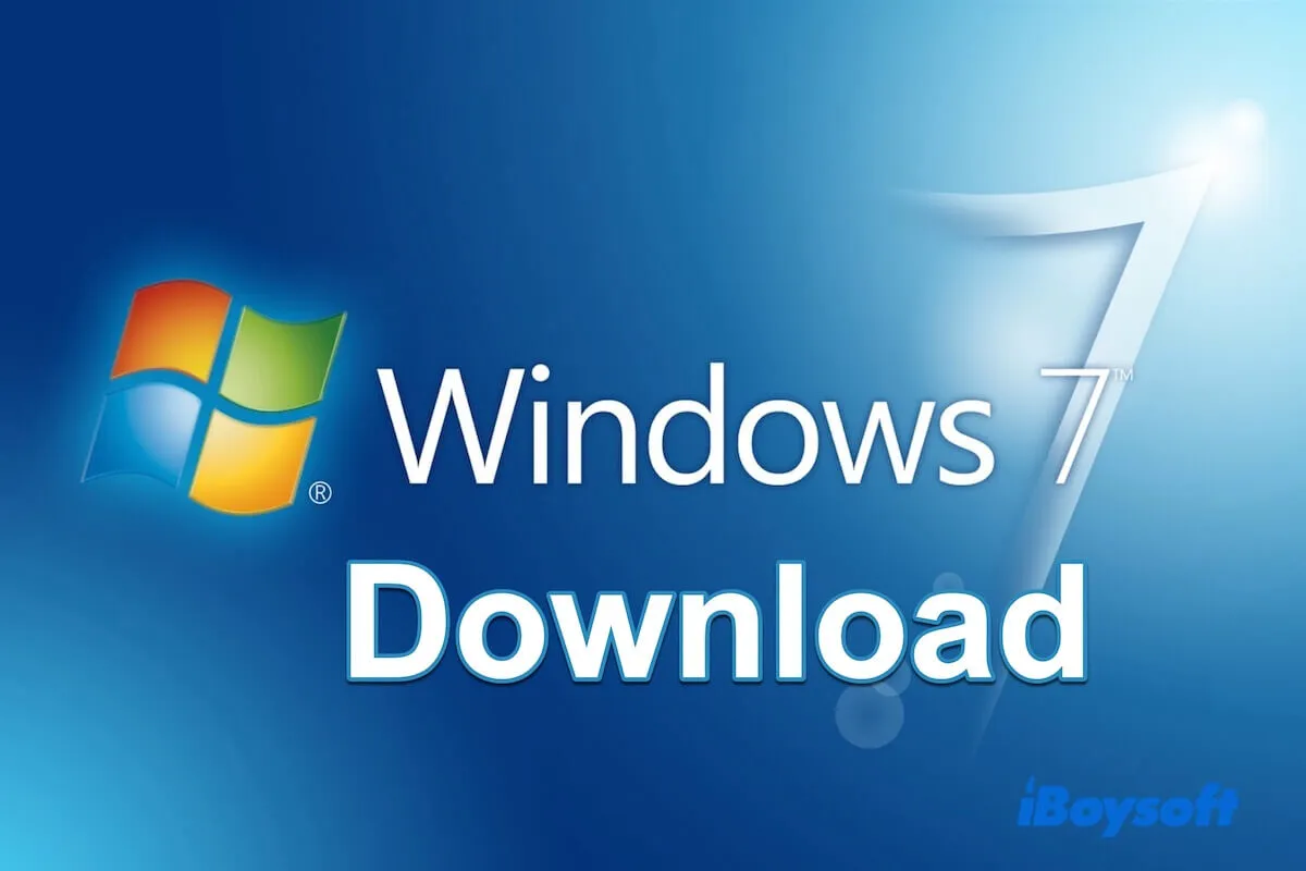Windows 7 Home edition download