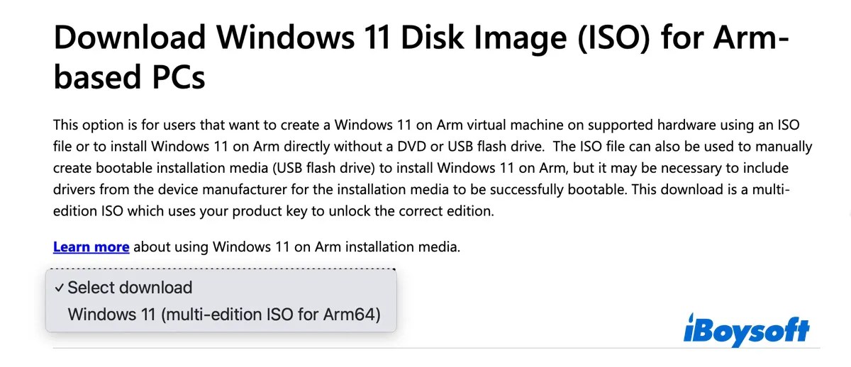 Windows 11 download for M1 Mac
