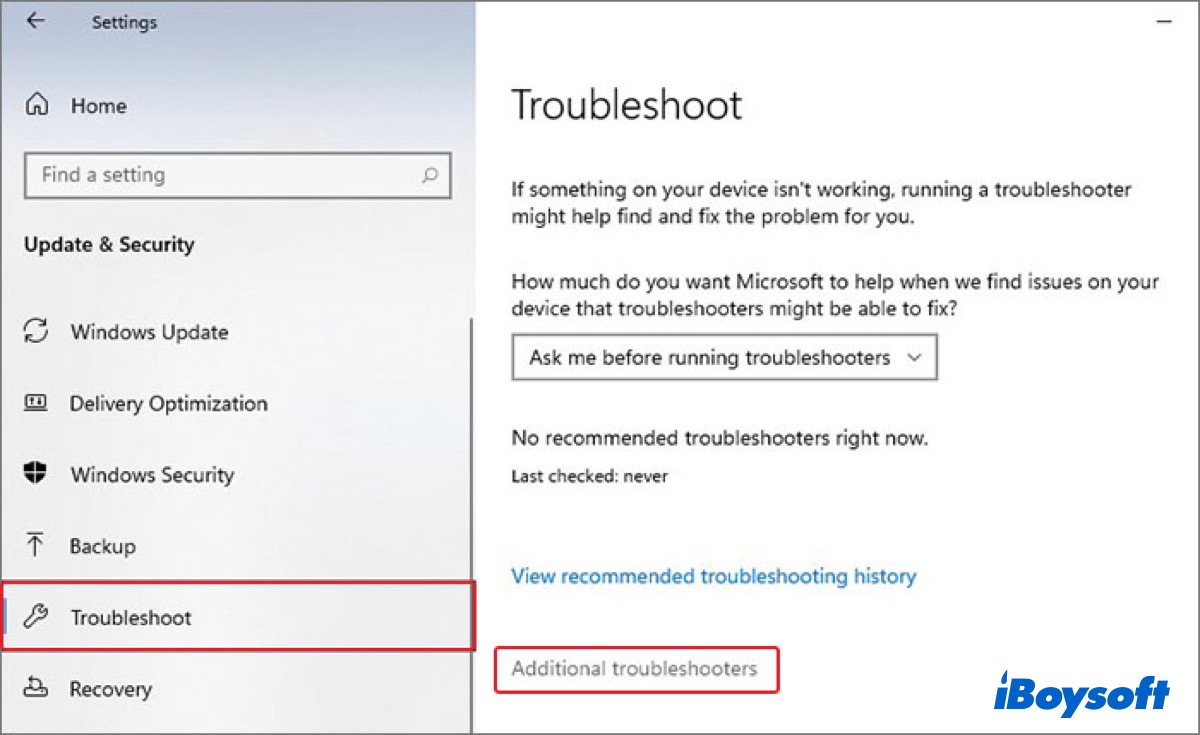 Windows-Update-Troubleshooter ausführen