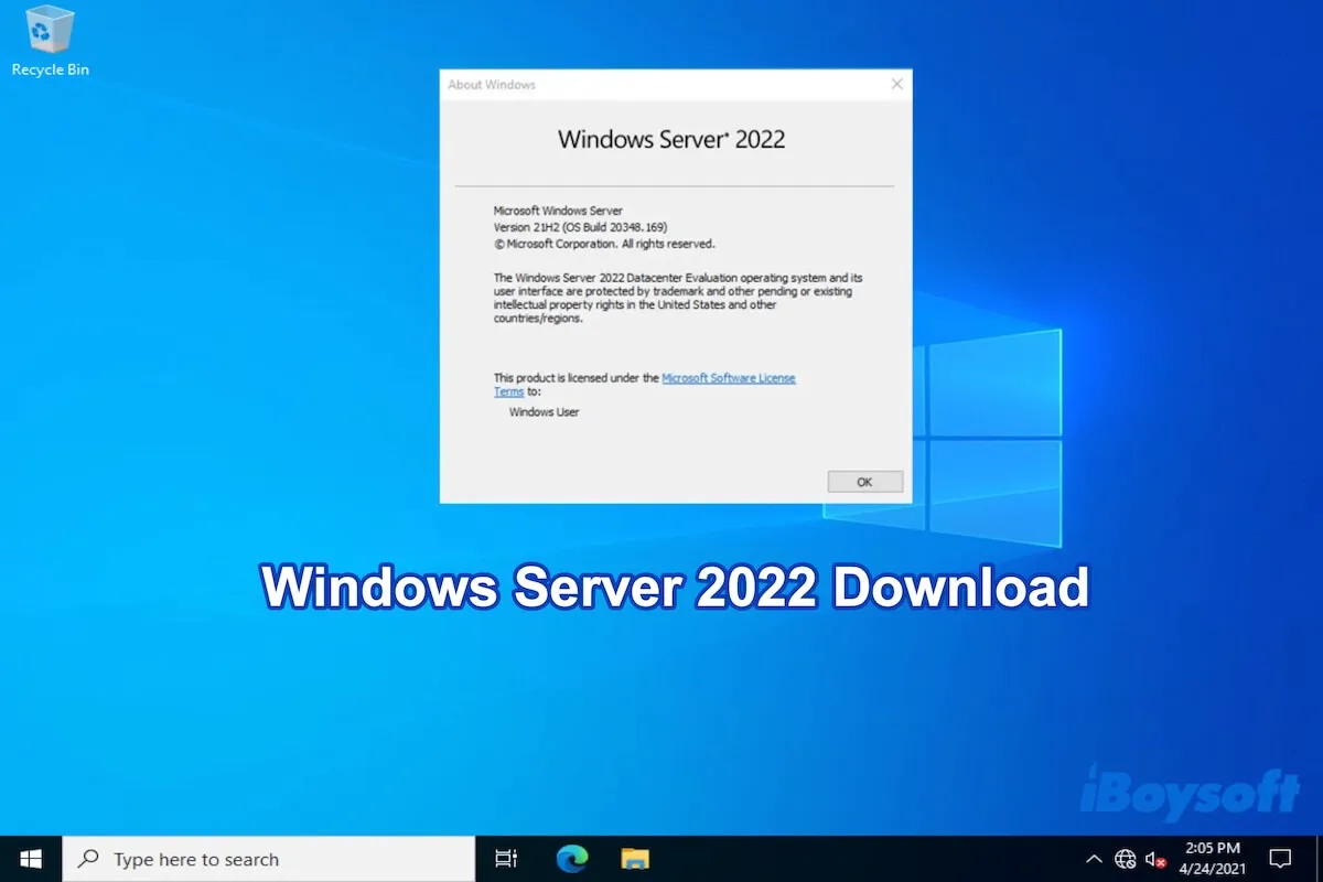 Windows Server 2022 download