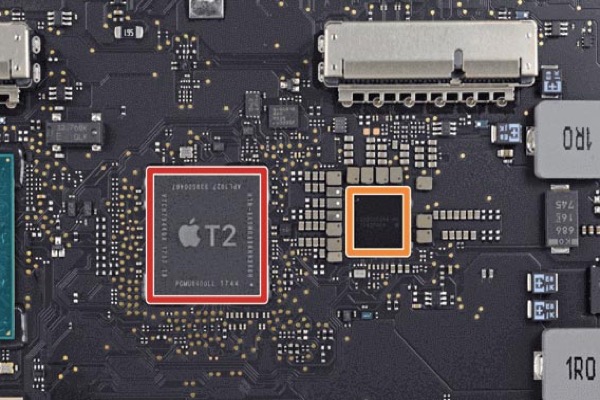 Recuperación de datos del chip Apple T2