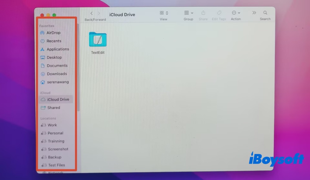 Try finding files in other folders