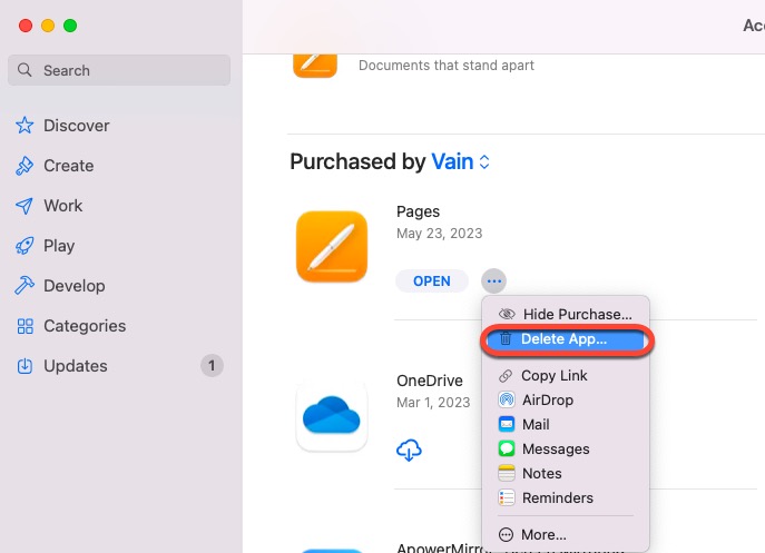 How to fix deleted app still shows up on the top menu bar of Mac