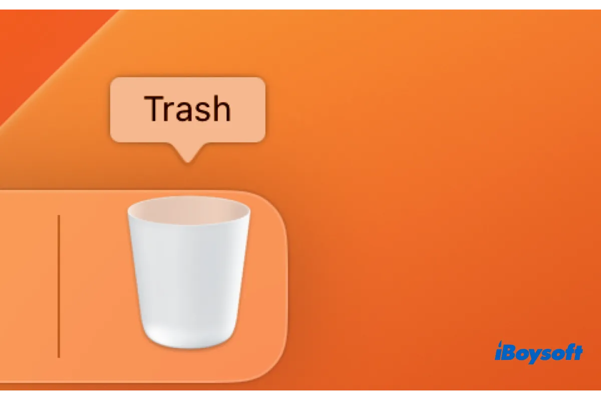 deleted files not in trash mac