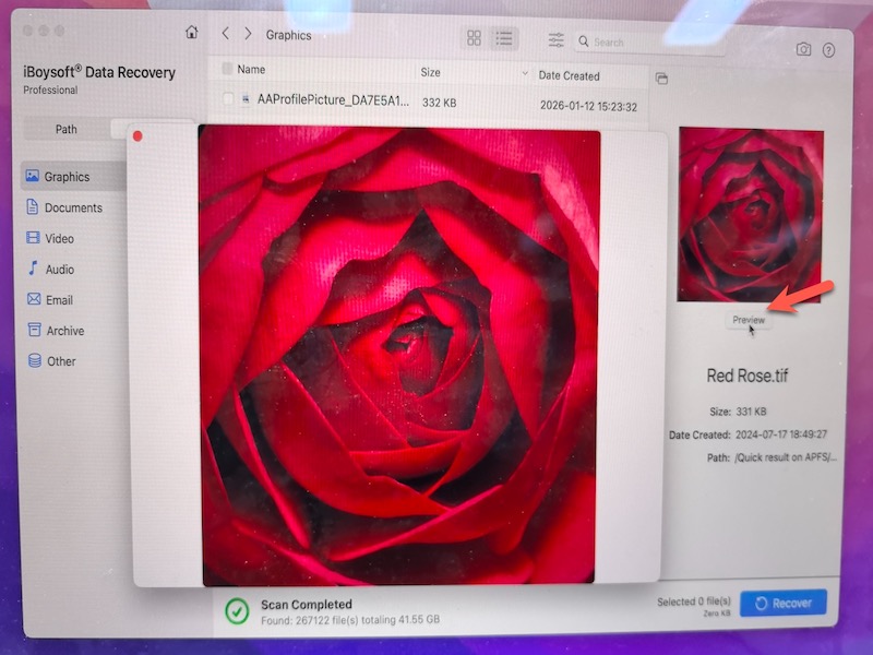 preview-the-scanning-results
