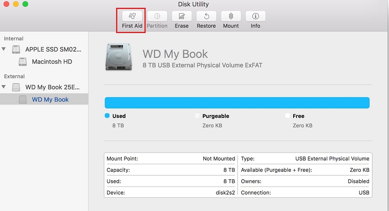Comment résoudre le problème de non-montage du disque dur externe sur les systèmes d'exploitation Sonoma macOS Ventura macOS Monterey macOS Big Sur