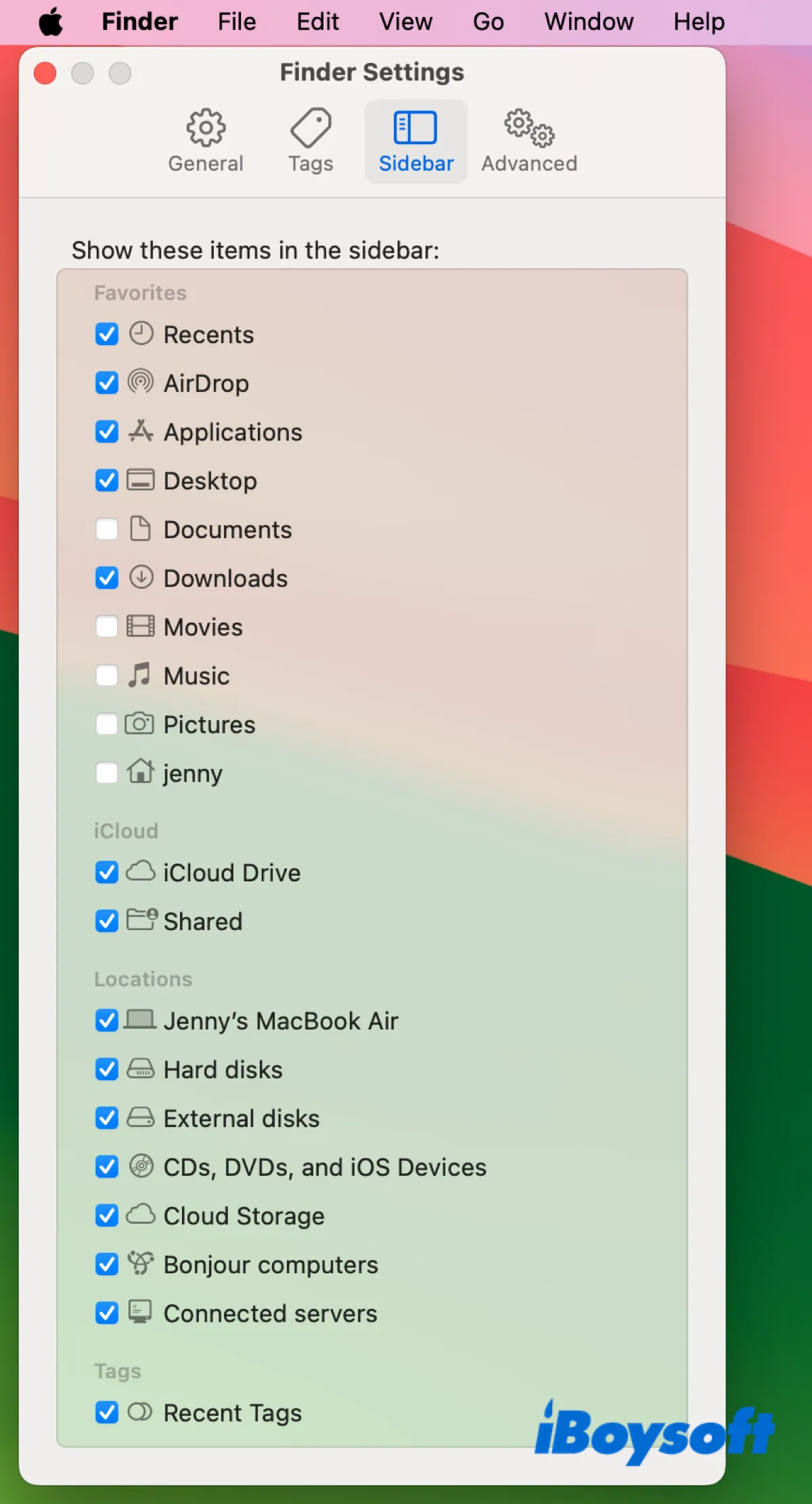 Show Fusion Drive in Finder