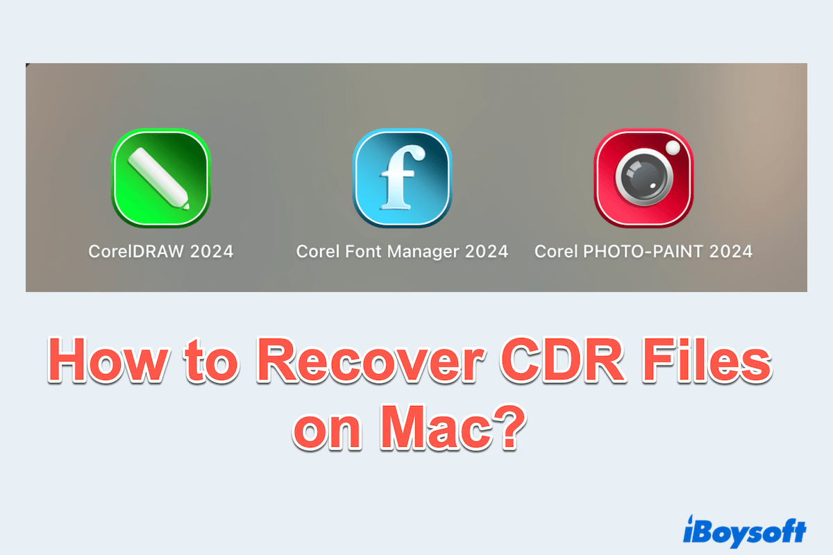 How to Recover Corrupted CDR files?