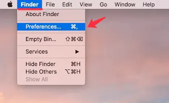 Hard drive not showing up in Mac Finder