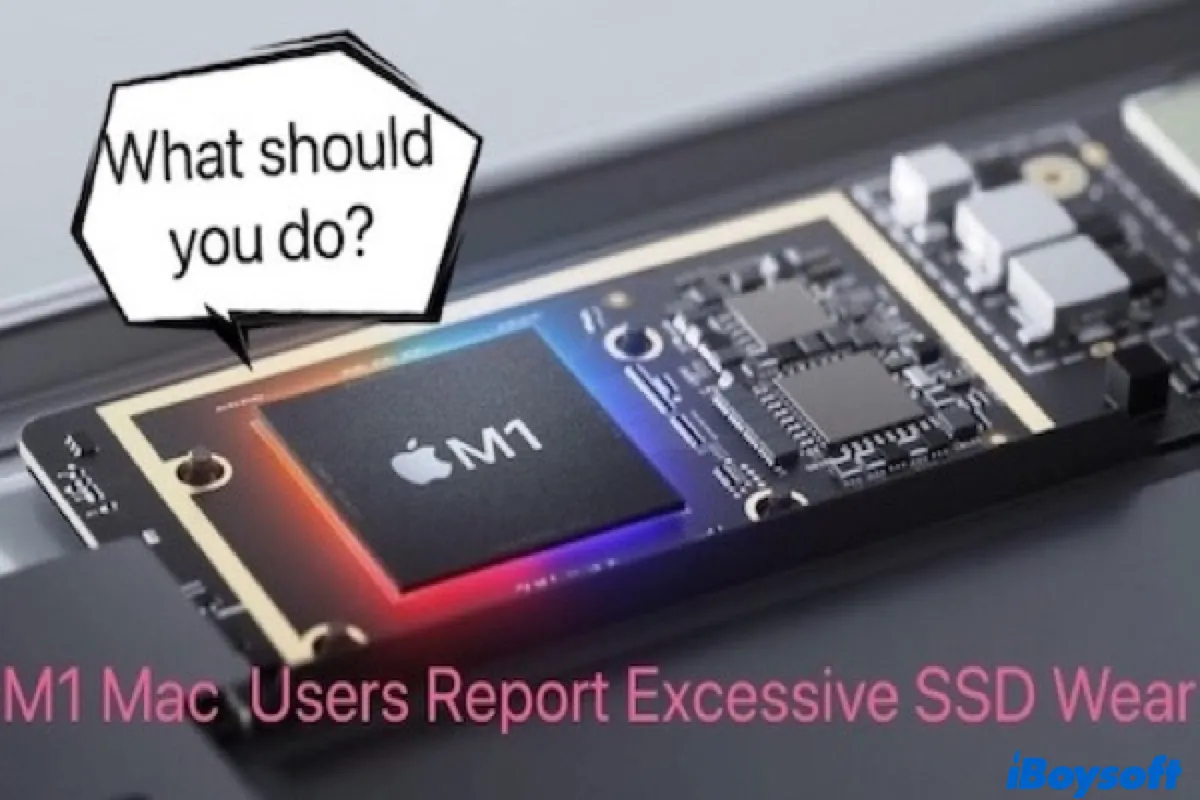 M1 Mac excessive SSD wear