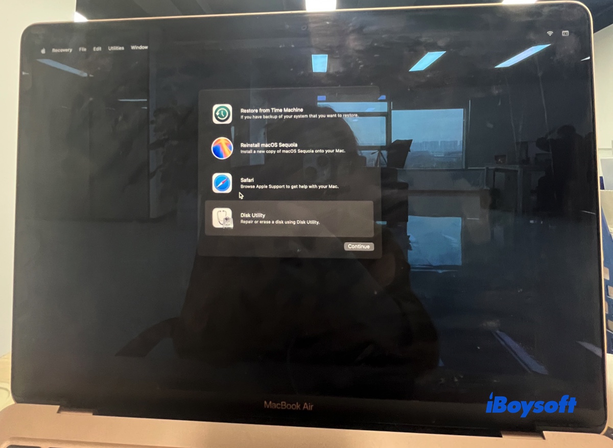 macOS Recovery モード