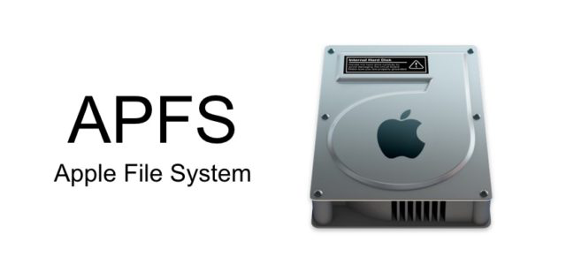 macOSアップデート後のAPFSによる問題