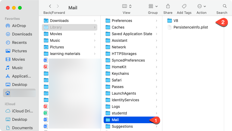 Mail backup in macOS Big Sur