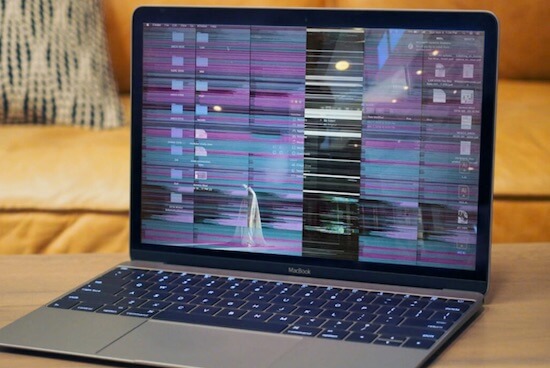 corrigir o problema de tela piscando do MacBook Pro