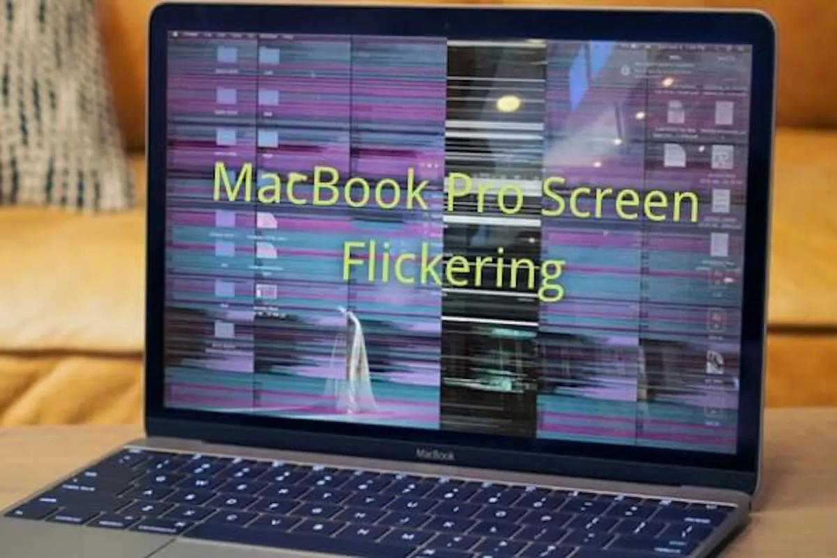 MacBook Pro-Bildschirmflimmern