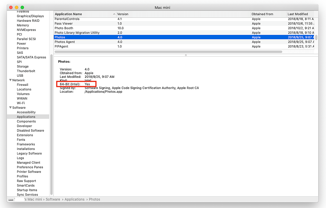 32 bit software is not working in macOS 12 Monterey
