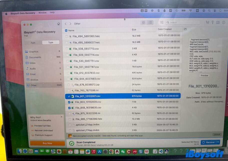 recover lost data on Mac