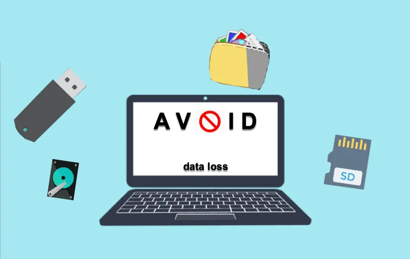 how to avoid data loss