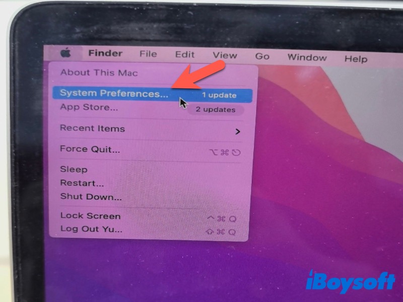 sistem tercihleri açma