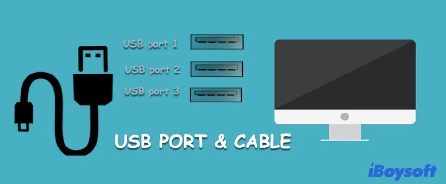 Seagate Backup Plusを別のUSBポートに接続する