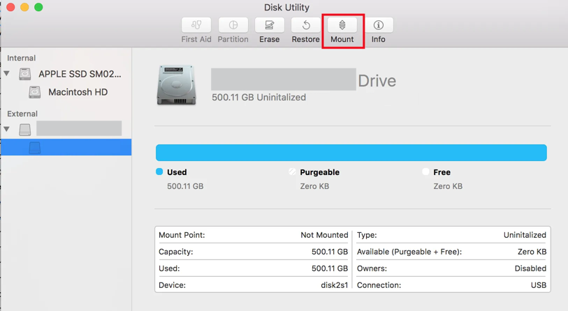 comment réparer le crash récurrent du disque dur LaCie sur macOS Sonoma