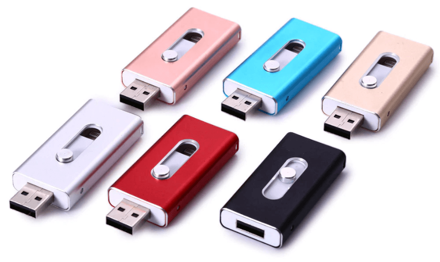 USB Flash Drives for iPhone 32GB Pen-Drive Memory Storage, G-TING