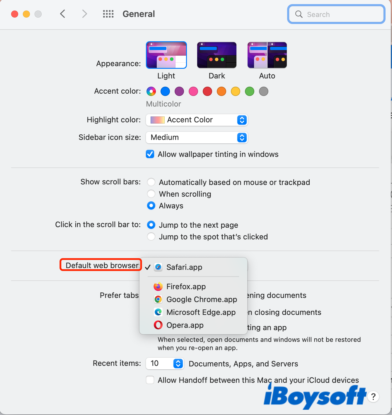 make safari default browser mac