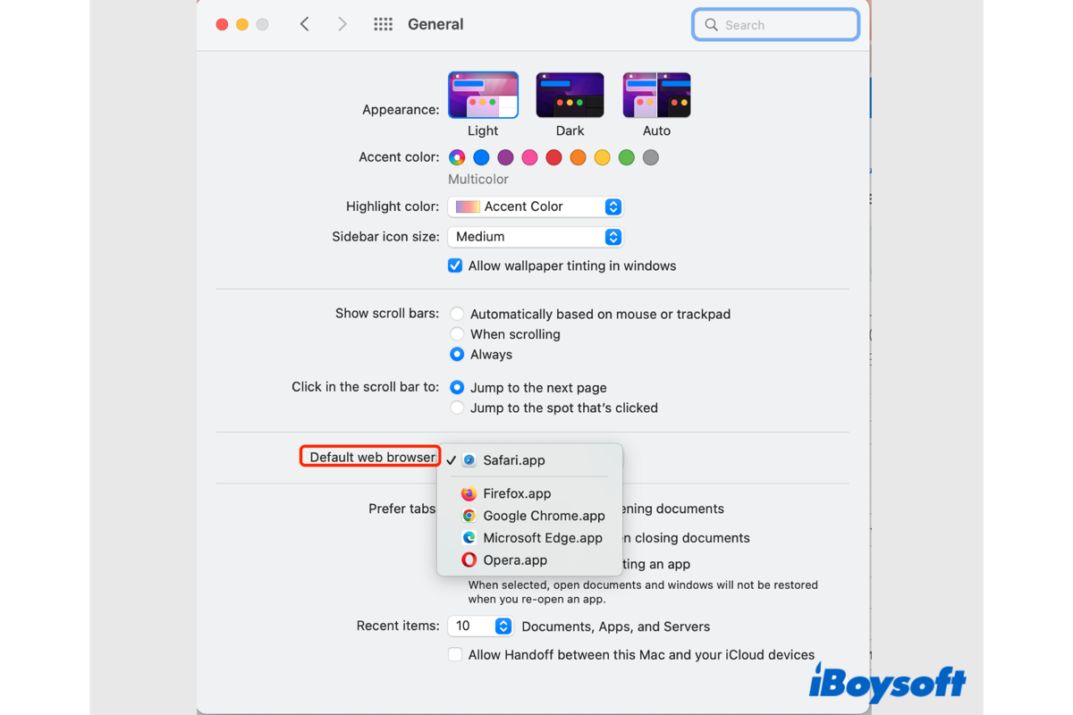 [Simple]How to Change Default Web Browser on Mac