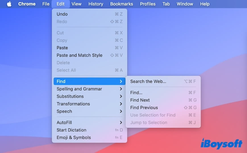 cambiar forma de búsqueda en Mac