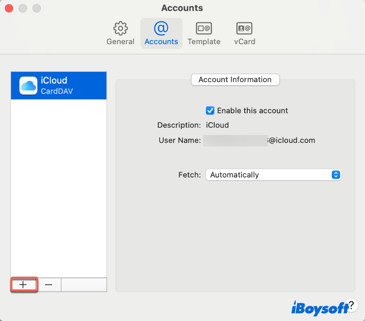 Comment ajouter des comptes Gmail dans Contacts