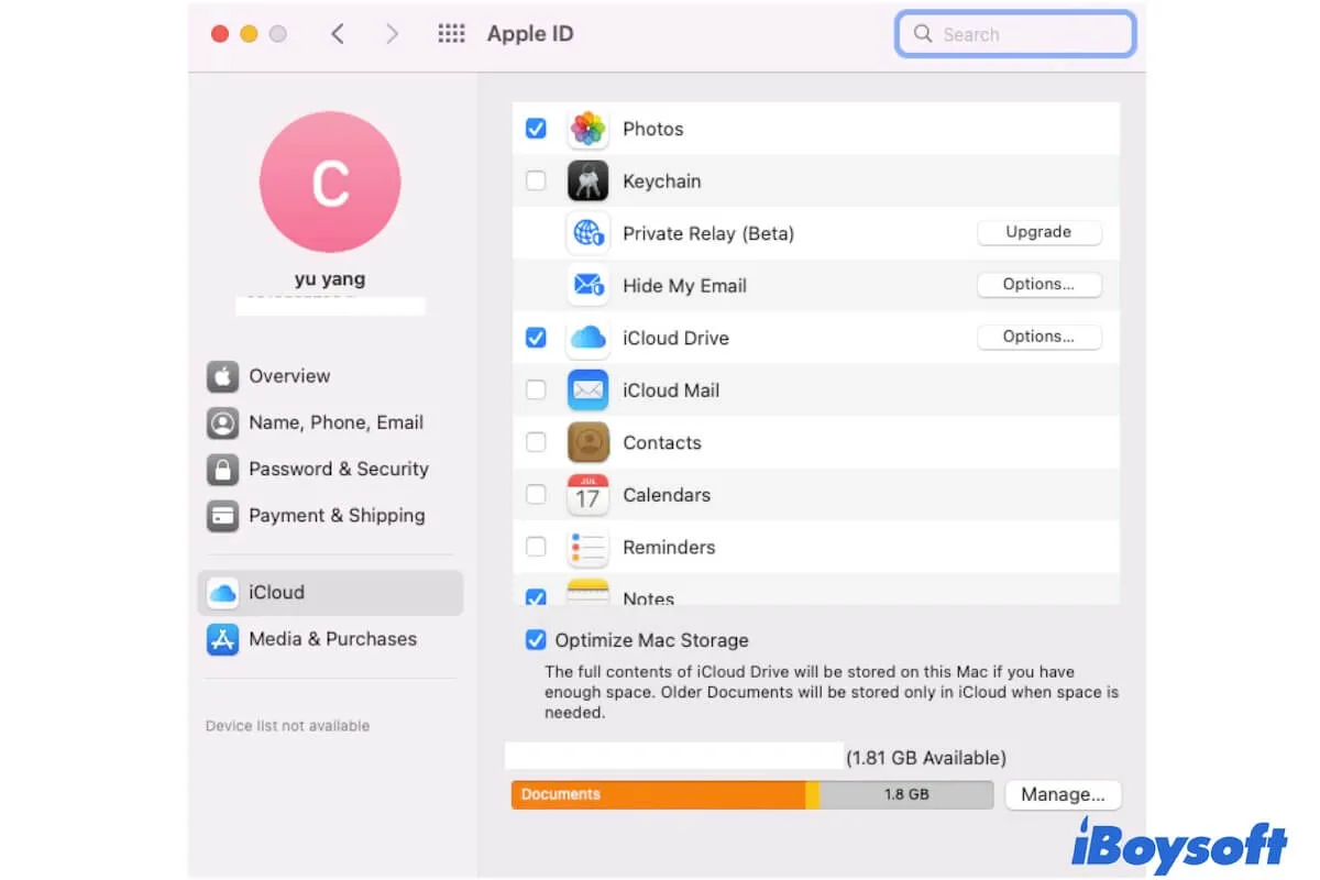 how to delete photos only from Mac but not iCloud