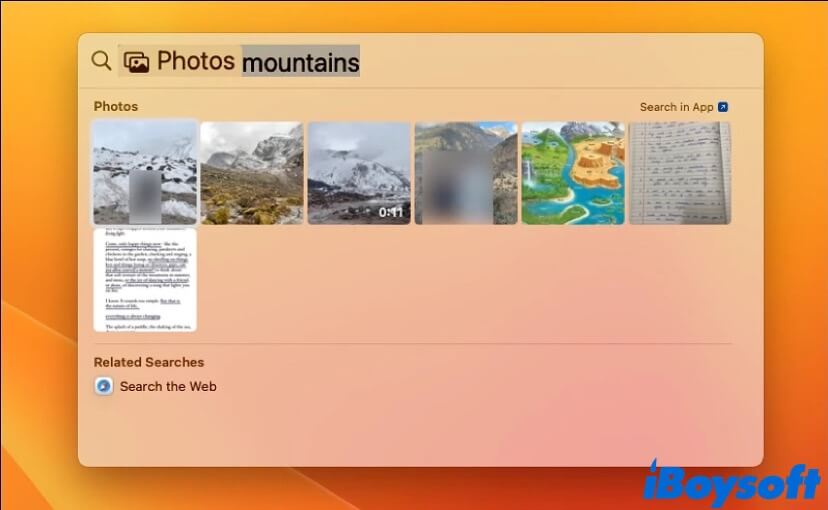 How to disable Image Search in Spotlight on Mac