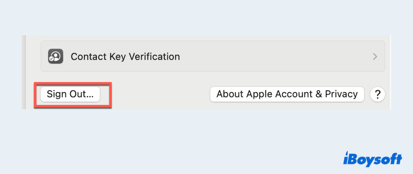 Abmelden und erneut bei Ihrer Apple-ID anmelden