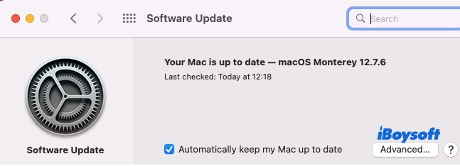 check-software-update