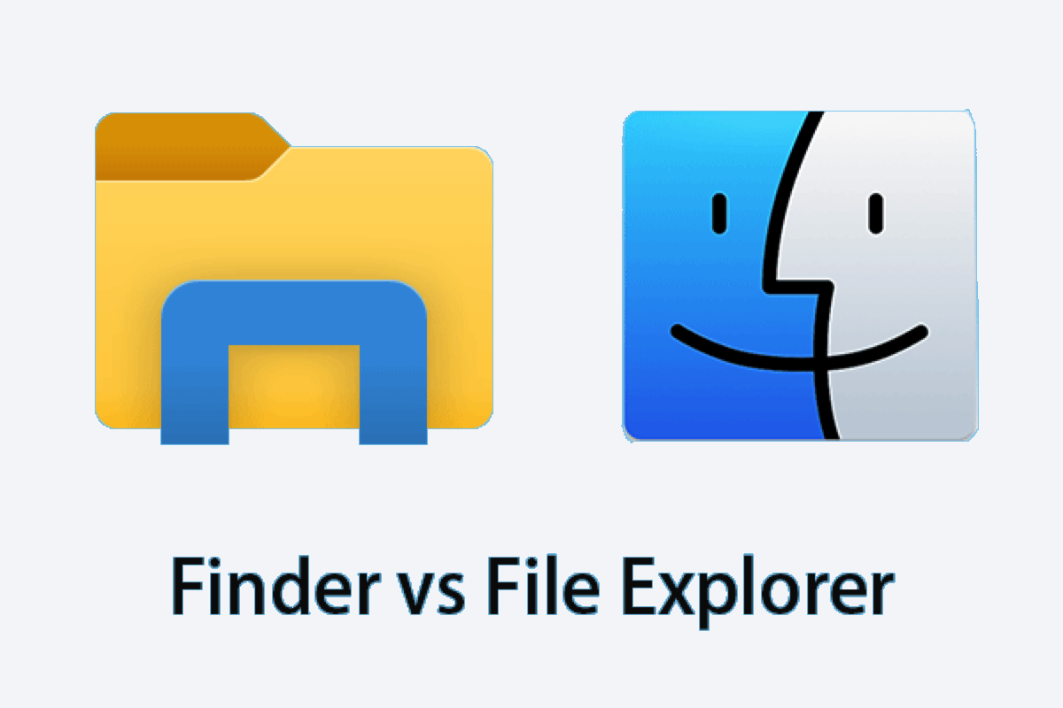 Finder VS Datei Explorer